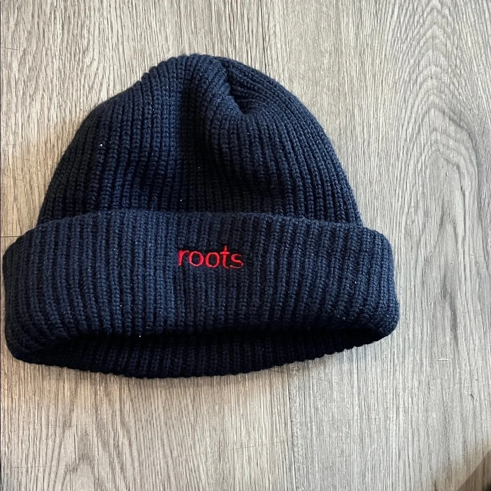 USA 2002 Black Knit Beanie